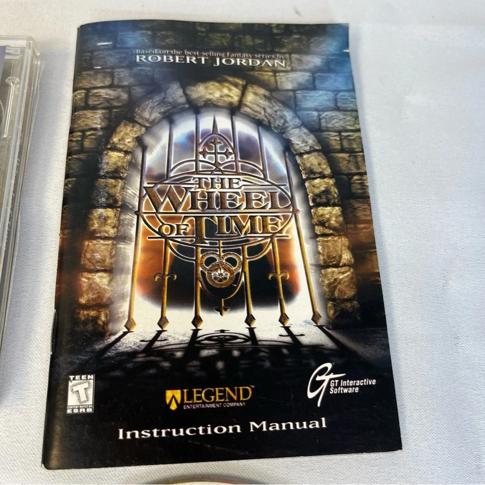 The Wheel of Time (PC CD-ROM 1998) 2 Disc Set Great Condition W/  Manual